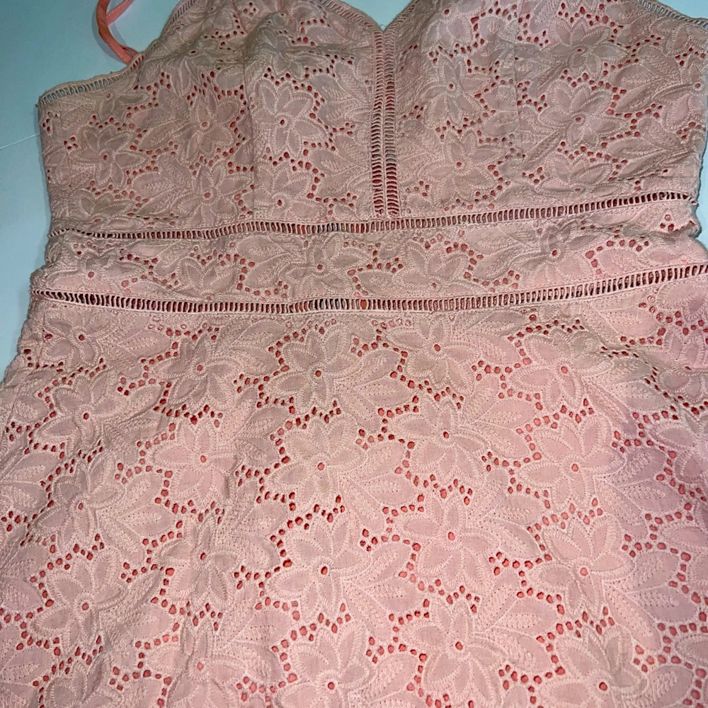 JOA pink mini dress